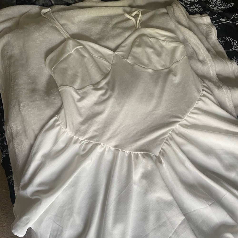 White SHEIN dress